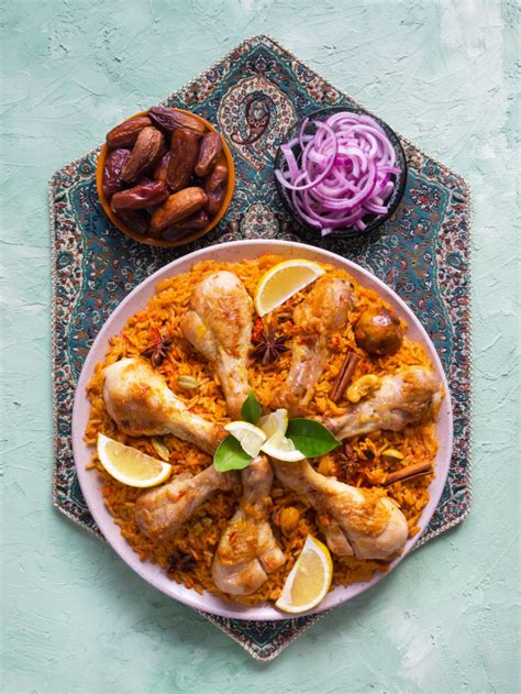 Chicken Majboos Machboos Middle Eastern Recipes