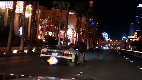 Lamborghini Aventador At Las Vegas Strip Let Drivie Around Youtube