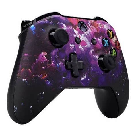 Xbox One Sx Custom Purple Magma Wireless Controller Front Etsy