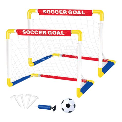 Play Day Foldable Soccer Set Beginner Sports Soccer Game Children