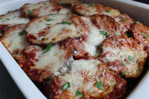 Ricotta Spinach Stuffed Eggplant Parmesan Miss Foodie Two Shoes