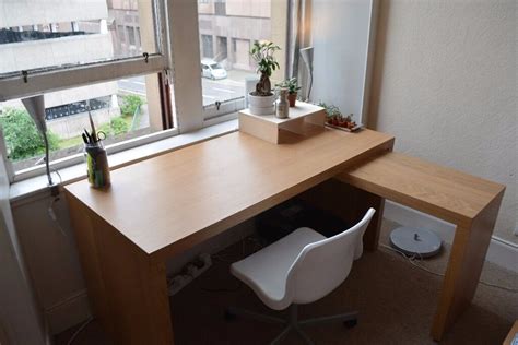 Find local malm ikea over bed table classified ads in the uk and ireland. RRP £130 NEW Ikea Malm Oak Veneered Desk with pull-out ...