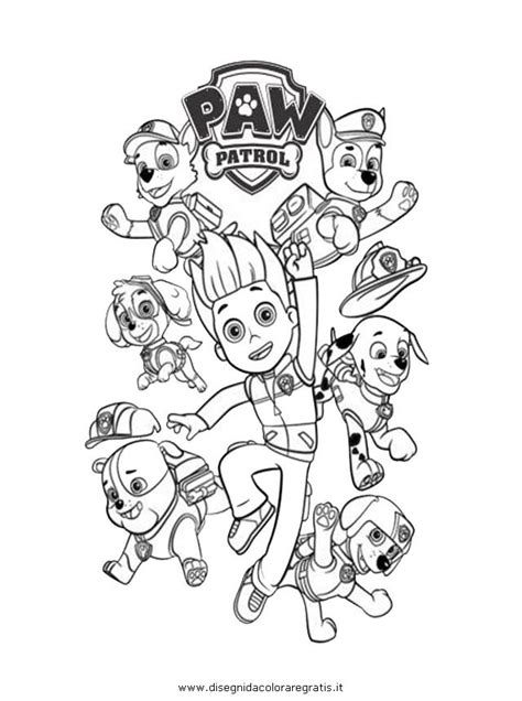 Favorite paw patrol heroes coloring: ryder from paw patrol Colouring Pages (page 2) | Paw ...