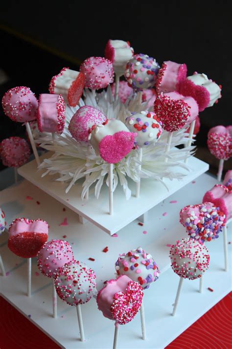 Chocolate Therapy Valentines Day Cake Pops
