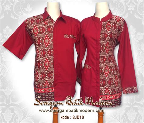 Maybe you would like to learn more about one of these? 10 Model Baju Batik Kantor Kombinasi Polos Terkini | Model ...