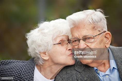 Old Women Kissing Lips Photos And Premium High Res Pictures Getty Images