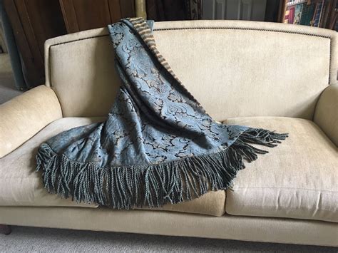 Check out the martha stewart collection for allover. Elegant Throw Blanket, Brown Blue Medallion Tapestry ...