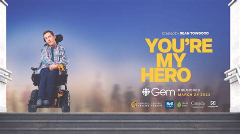 meet the cast — you re my hero cbc gem comedy about a guy with cerebral palsy