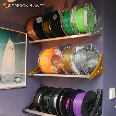 Part of their appeal is that they're relatively inexpensive, costing as little as $20 per kilogram. Download STL file Filament wall mount • 3D print object ...