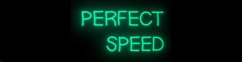 Perfect Speed By Sashbros