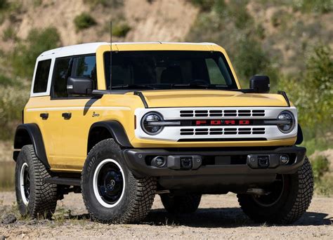 2023 Ford Bronco And Bronco Sport Heritage Limited Edition Fabricante