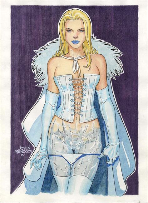 Emma Frost The White Queen Of The X Men And Hellfire Club By Joven
