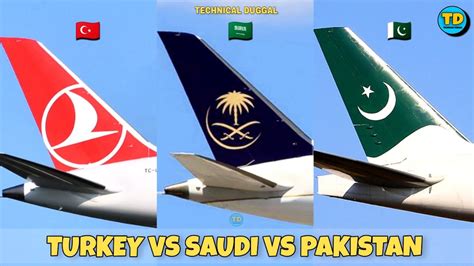 Turkish Airlines Vs Saudia Airlines Vs Pakistan Airlines Comparison