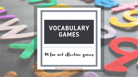 How To Make The 11 Word List Stick 14 Word Games Bettering Youth