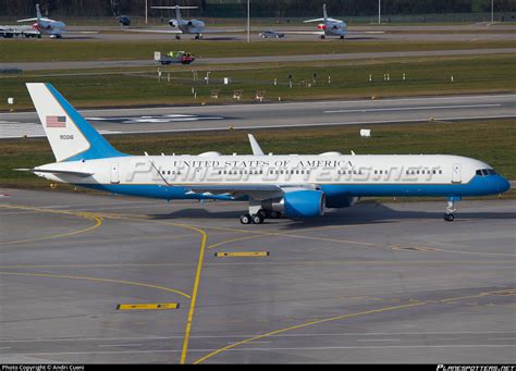 09 0016 Usaf United States Air Force Boeing 757 2q8wl Photo By Andri