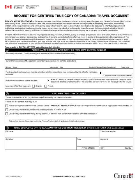 2019 2024 Form Canada Pptc 516 E Fill Online Printable Fillable