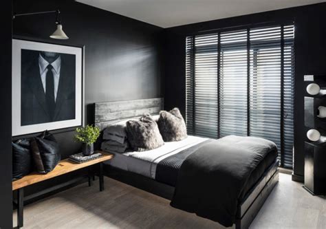 Stylish Bedroom Ideas For Men Stylish Bedroom Black Bedroom Design