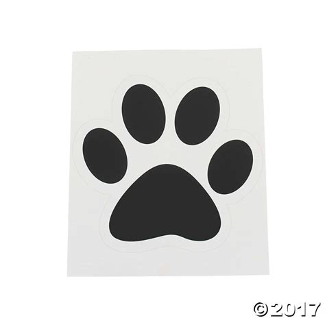 Paw Print Floor Decals Follow The Footprints To Fun Have Children