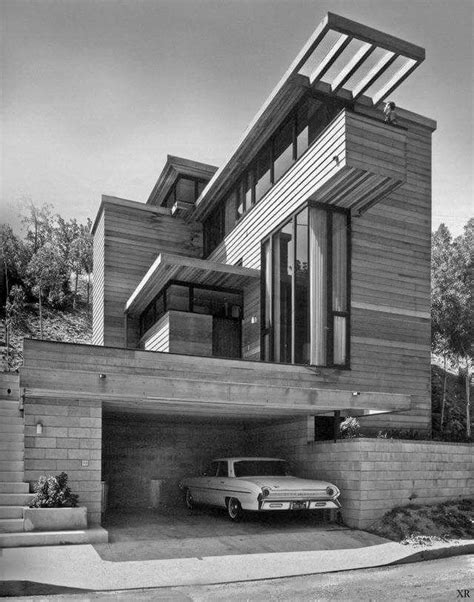 Waxman House Designed By Barry Moffit 1965 La Structure