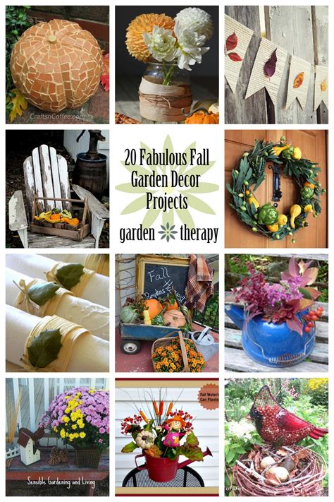 20 Fabulous Fall Decor Projects From The Garden Garden