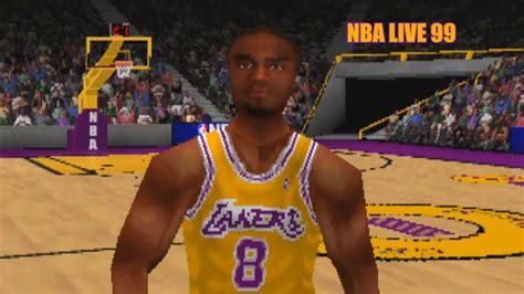 Nba Live 99 Ps1 Rockets Vs Lakers With Commentary Youtube