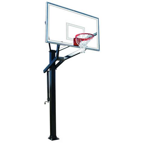 First Team Powerhouse 6 In Ground Adjustable Basketball Goal Pro