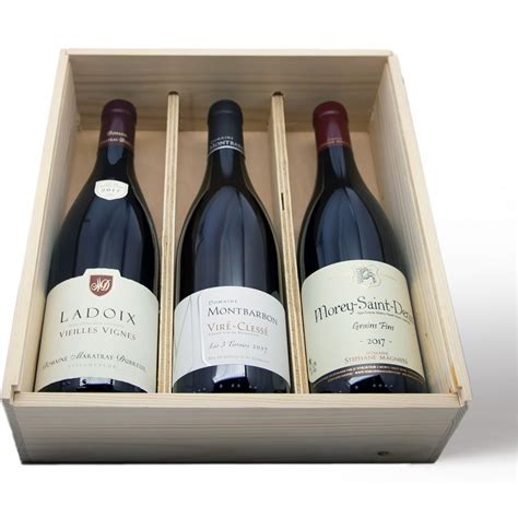 Coffret Vin Bourgogne Livraison Coffret Cadeau 3 Bouteilles