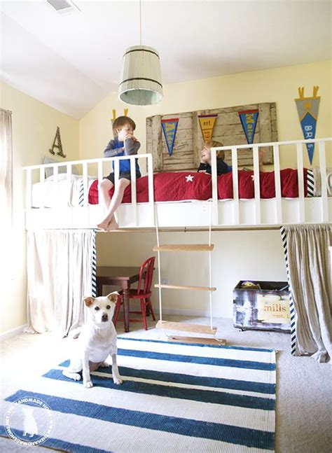 27 Diy Loft Beds For Kids To Have Fun Space Under Their Bed Home And