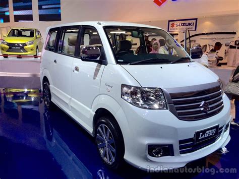 Suzuki Apv Luxury Mpv Launched Iims 2014 Live