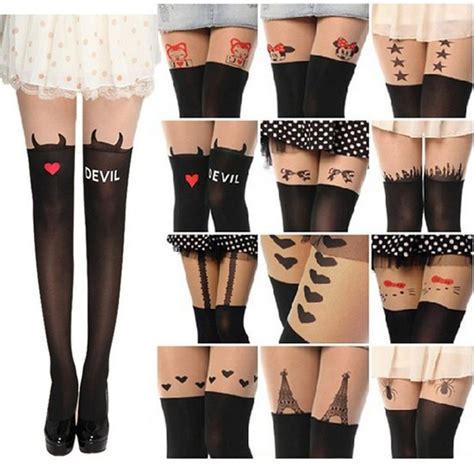 Buy Free Shipping 20 Styles Harajuku Women Panty Hose Sexy Pantyhose