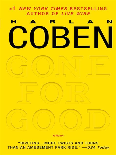 Gone For Good By Harlan Coben Book Thoughts From Bed