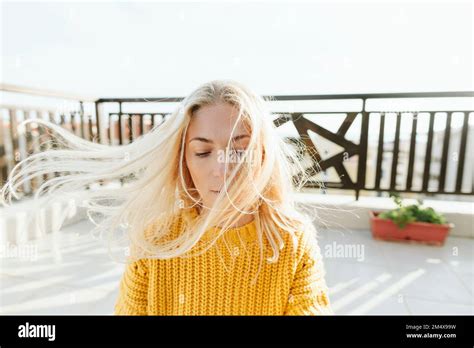 Long Blonde Hair Mid S Hi Res Stock Photography And Images Alamy