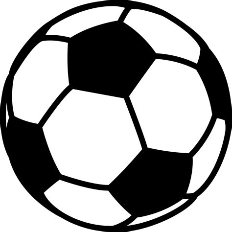Soccer Ball Clipart Black And White : Leaf Clipart Black And White Green And Black Soccer Ball ...