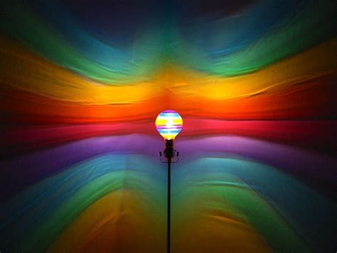 Rainbow Painted Moodlight Bulbrainbow Bedroomnight