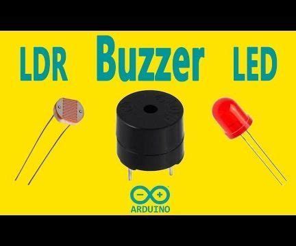 Arduino Buzzer With LDR And LED Arduino Nozzle Design Irrigation Diy