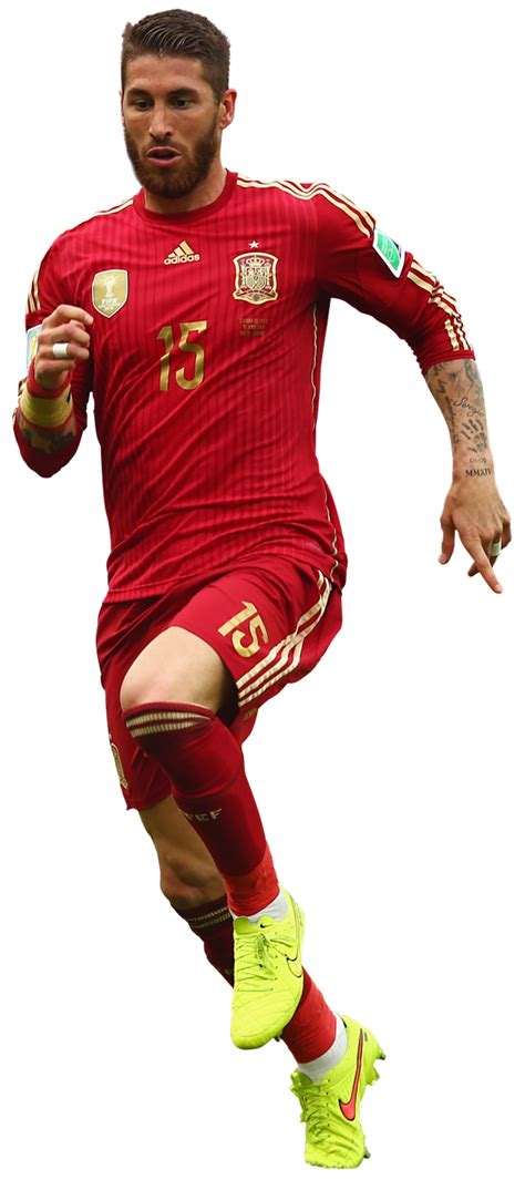 Sergio ramos real madrid c.f. Sergio Ramos football render - 4186 - FootyRenders