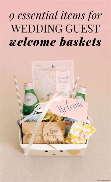 A few small items would be good. Wedding Welcome Bags: 9 things you must include for guests ...