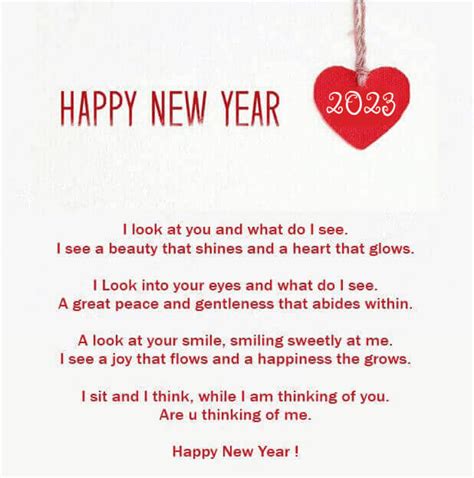 Happy New Year 2023 Love Poems For Her And Him Happy New Year Love