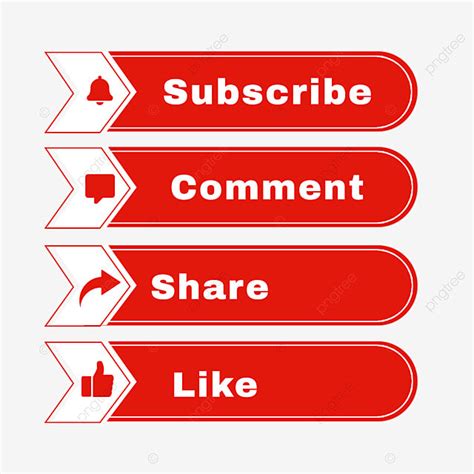 Like Comment Subscribe Png Image Like Comment Share And Subscribe