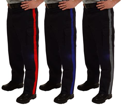 Buy Striped Duty Flex Waist Pants With Cargo Pockets Derks Uniforms