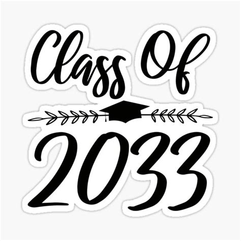 Class Of 2033 Sticker By Meedtee Redbubble