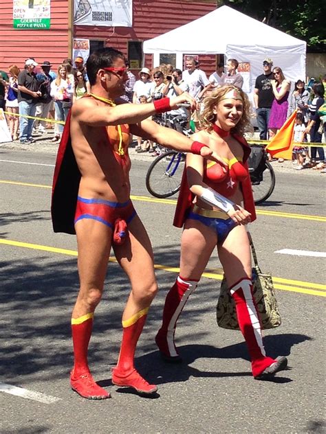 Naked Superman Is Wearing Toe Shoes What A Di Flickr
