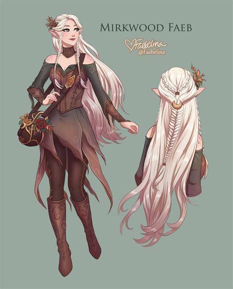 🦋Faeb🍃 on Twitter | Fantasy character design, Concept art characters
