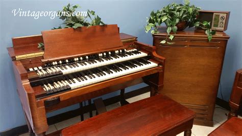 Vintage Hammond Church Organs 1958 Hammond B3 W 122 Leslie
