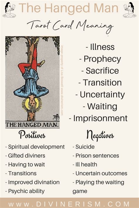 8 Hanged Man Tarot Meanings Love Outcomes Feelings And More