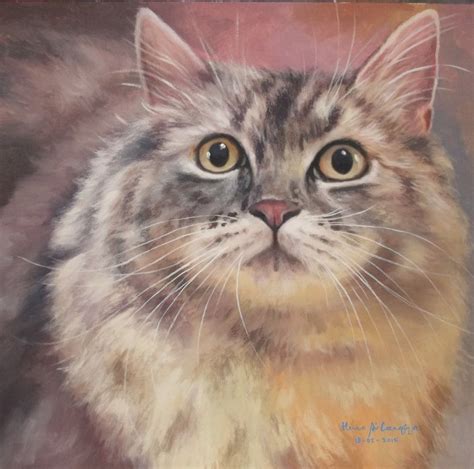 Dunia Lukisan Javadesindo Art Gallery Koleksi Lukisan Kucing Lucu