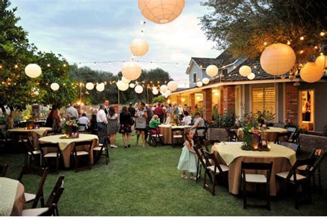 Serve five to seven different menu items. Garden Wedding Ideas On A Budget Simple | Backyard graduation party, Graduation party favors ...