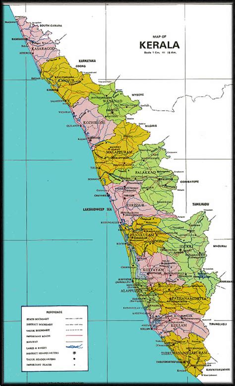 Map Kerala