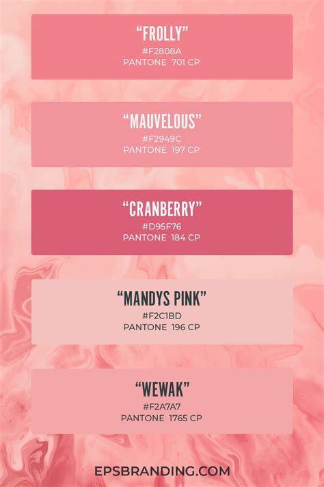 17 Beautiful Pink Color Palettes For Your Next Designs Color Palette Pink Website Color