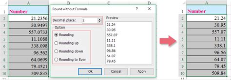 Excel will automatically round the numbers if the column is not wide enough to. How to round a range of cells in Excel?